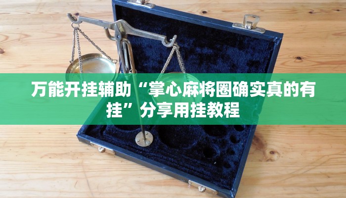 辅助神器“财神十三张开挂透视软件”【透视软件教程分享】