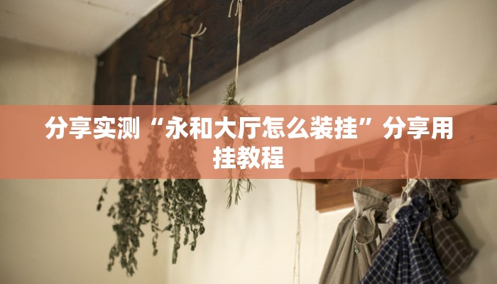 分享实测“永和大厅怎么装挂”分享用挂教程 分享实测“永和大厅怎么装挂”分享用挂教程